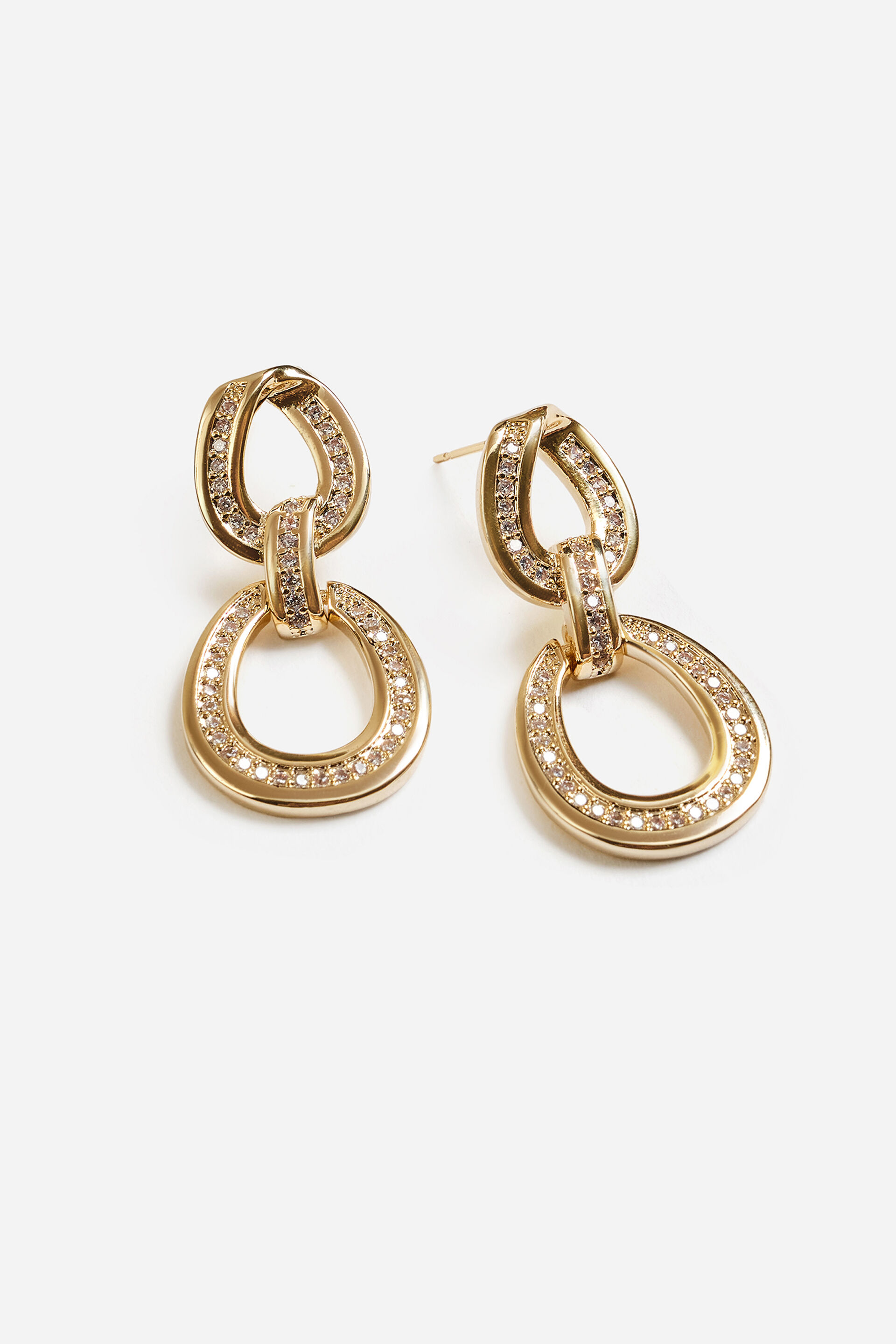 Dazzle Duo Earrings, , image 3